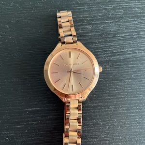 Michael Kors rose gold watch!